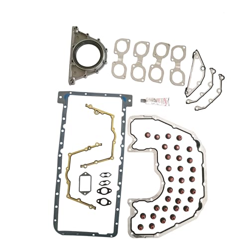 PartsFlow Engine Head Gasket Set fits for 2002 2003 2004 2005 2006 2007 2008 2009 2010 BMW E65 550i 545i 645Ci 745i 4.4L 4.8L V8 11127513195 11127518017 11127966204 OS32397 - color: 11127966204 OS32397