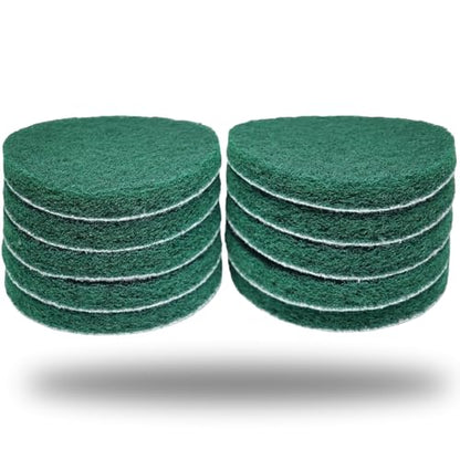10 Pack 5" 240 Grit Non-Scratch Polishing Pad Hook & Loop Discs, Non-Abrasive Finishing Pads, Buff & Polish Finished Surfaces, Wood Oil & Wax Application, 5 Inch Orbital Sander Polishing Pad - style: 240 Grit