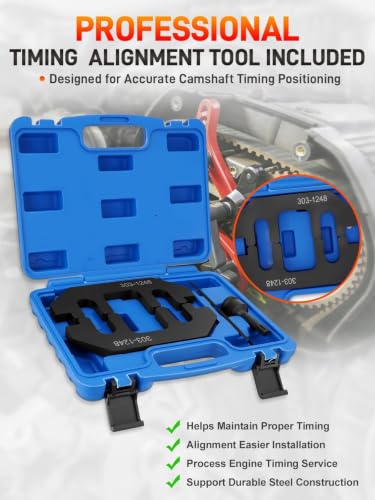 Timing Chain Kit with Water Pump & Camshaft Holding for 3.5L 3.7L V6