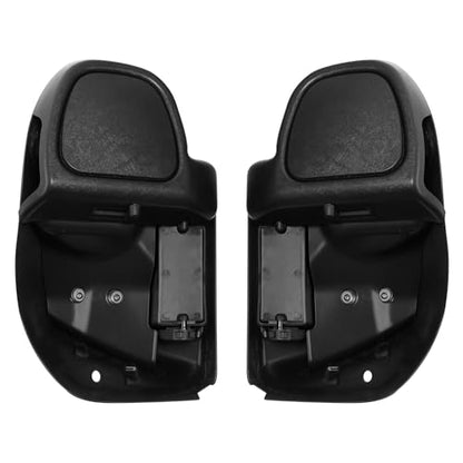 HR3 Candy Cobalt/Indigo Ink Water-Cooled Vented Fairing Lowers Kit Compatible with 2017 CVO Street Glide FLHXSE (Replace for OEM) - color: Candy Cobalt / Indigo Ink