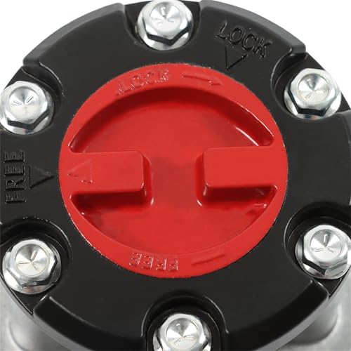 Silscvtt 2Pcs Manual Wheel Locking Hubs 26 Spline 43509-35030 Replacement for Toyota T100 4Runner Pickup Truck 1983-1998