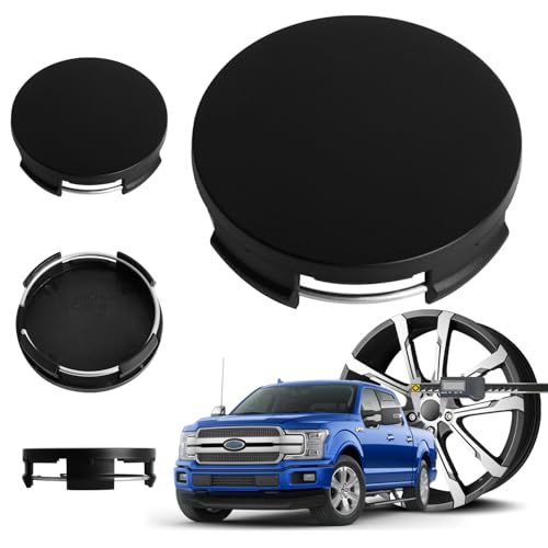 2.5Inch 63MM Wheel Center Caps for Toyota Corolla Camry Highlander RAV4 Rim Hub Caps, Pack of 4 (Matte Black, Outer 63MM, Inner 61MM) - color: Matte Black, size: Outer 63MM , Inner 61MM