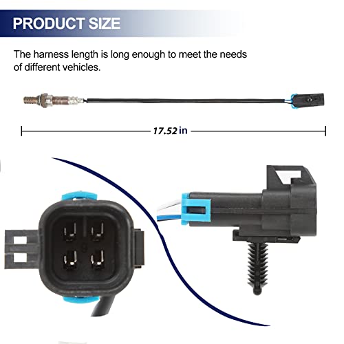 Downstream Oxygen Sensor for GMC Avalanche Camaro Express Impala for Chevy - size: 234-4018