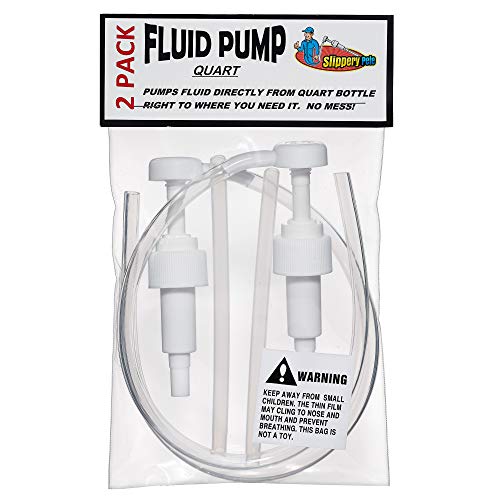 Slippery Pete Fluid Pump for Quart Bottles - Transfer Gear Oil, Transmission and Differential Fluid with This 5cc Hand Pump (2)