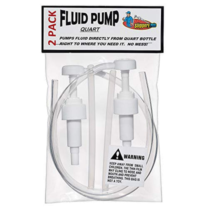 Slippery Pete Fluid Pump for Quart Bottles - Transfer Gear Oil, Transmission and Differential Fluid with This 5cc Hand Pump (2)