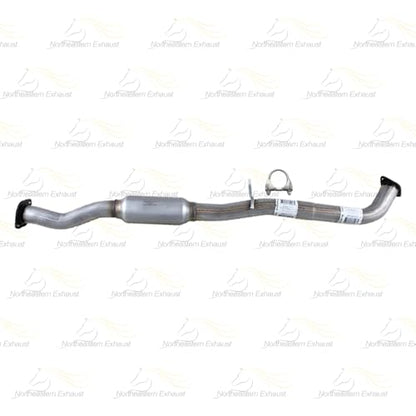 Northeastern Exhaust | Stainless Steel Exhaust Resonator Pipe Compatible for Nissan 350Z 2003-2007 3.5L | Free Gasket, Hanger, Bolts and Nuts and Clamp Included | Automotive Replacement Part