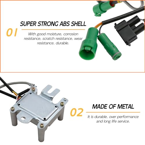 89620-35140 Ignition Control Module Coil Igniter Assembly Replacement for Toyota Pickup 1984-1988 Replacement for Toyota 4Runner 22R 1984 Replaces 89620-35200 131100-3752 6H1298 88921533