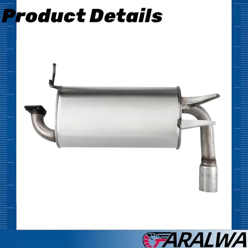 Direct Fit Exhaust Muffler For 03-06 Mitsubishi Outlander 2.4L,MO02 - size: 2003-2006 Mitsubishi Outlander 2.4L