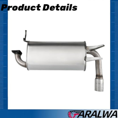 Direct Fit Exhaust Muffler For 03-06 Mitsubishi Outlander 2.4L,MO02 - size: 2003-2006 Mitsubishi Outlander 2.4L