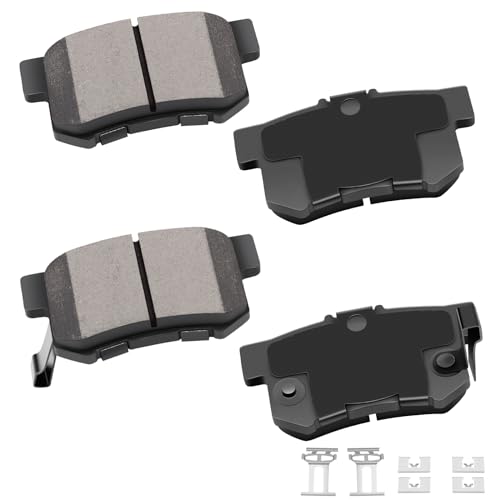 cciyu D536 4pcs Rear Ceramic Brake Pads Kits - size: Rear[D536]