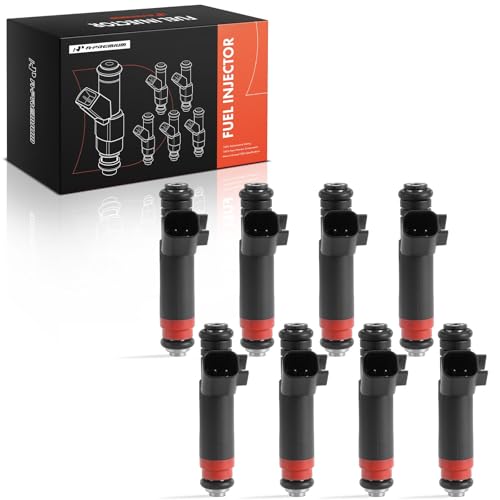 A-Premium Fuel Injectors Set of 6 Compatible with Jeep