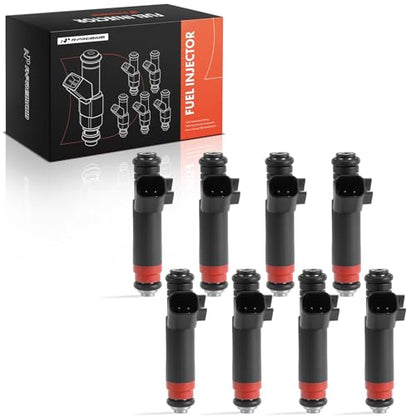 A-Premium Fuel Injectors Set of 6 Compatible with Jeep