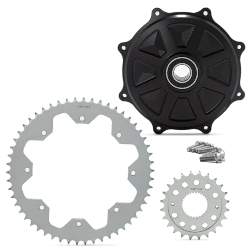 TOFR Belt Drive to Chain Drive Conversion Kit for Harley Touring 2009-UP - size: 24T+54T