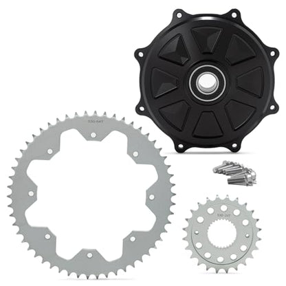TOFR Belt Drive to Chain Drive Conversion Kit for Harley Touring 2009-UP - size: 24T+54T