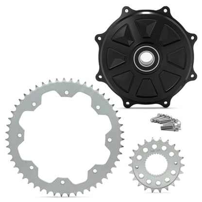 TOFR Belt Drive to Chain Drive Conversion Kit for Harley Touring 2009-UP - size: 22T+51T