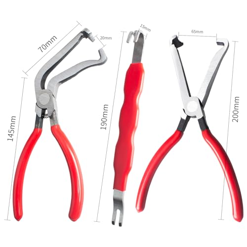 3 PCS Electrical Disconnect Pliers for Cars, Electrical Connector Separator Tool and Automotive Electrical Connector Pliers - style: Electrical Disconnect Pliers Set 4