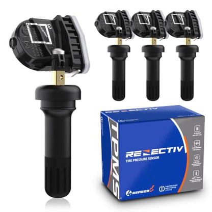 TPMS Sensor GM Chevrolet, 315MHz Tire Pressure Monitoring Sensor Set of 4 - size: 13586335/4