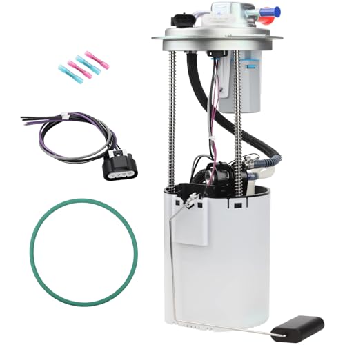 Electric Fuel Pump Module Assembly E3609M with Pressure Sensor Fit for Chevrolet Silverado & GMC Sierra 1500 2500 HD Classic, 2004-2007, 4.3L, 4.8L, 5.3L, 6.0L, 8.1L, Replace#FG0392, Sending Unit