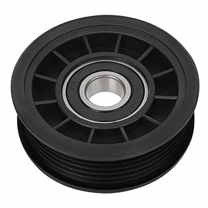 IRONTEK 38009 Belt Tensioner Idler Pulley fit for Cadillac 2003 CTS Escalade, for Chevrolet (2004 Express 1500/1999-2013 Silverado 1500), for Ford (2000 E-150 Econoline/ 1993-1997 Ranger) #12563083 - size: 38009