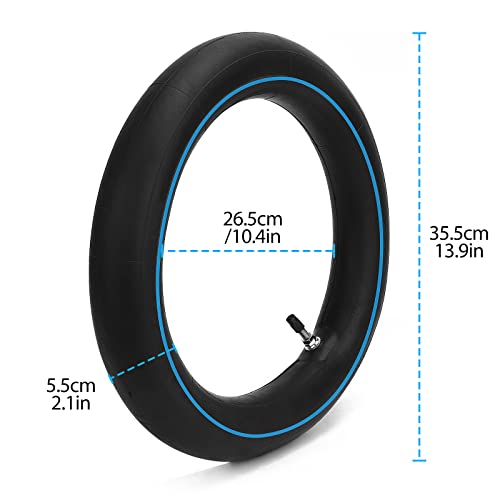 2.50/2.75-10" Inner Tube with Straight Valve Stem for SDG107 Crf50 Xr50 PW50 MVX70 DRZ70 JR50 SX500 Tao Tao db10 Coolster 50cc 70cc 110cc 125cc Heavy Duty Mini Dirt Bike 1/2PCS - size: 2.50/2.75-10"