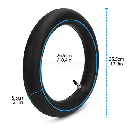 JOYYANGFANG 2.50/2.75-10" Inner Tube with Straight Valve Stem Crf50 1PC - size: 10 Inch