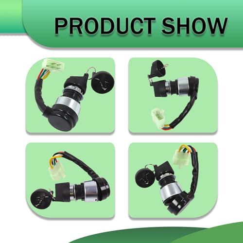 5 Pin Ignition Key Switch with 5 Wire Replacement for Go Kart Dune Buggy ATV 50cc 70cc 90cc 110cc 125cc 150cc 200cc 250cc
