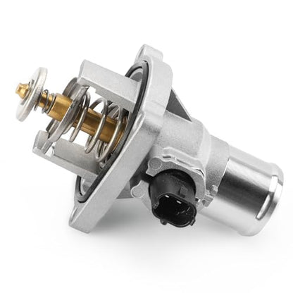 Upgrade Aluminium Thermostat Housing Assembly Compatible with Chevy Aveo5 2009-2011 Cruze 2011-2016 Sonic 2012-2018 Trax 2013-2018,Pontiac G3 2009-2010 - Replaces 902-821 96984104 55564891 55578419 - color: 55564891
