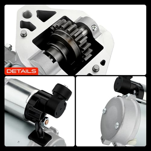 A-Premium Starter Motor, 12V 1.8KW 19 Teeth Counterclockwise | Compatible with Honda Pilot 2009-2014, Odyssey 2011-2013 V6 3.5L & Acura TL 2010-2011 V6 3.7L
