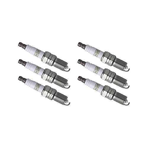 NGK G Power Platinum Spark Plug BKR5EGP (6 Pack) Compatible With NISSAN PATHFINDER SE 1996-2000 3.3L/3275cc