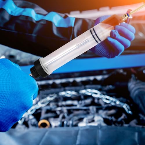 Gisafai 500cc Fluid Extractor Automotive Manual Oil Pump, Black - color: Black, size: 500cc