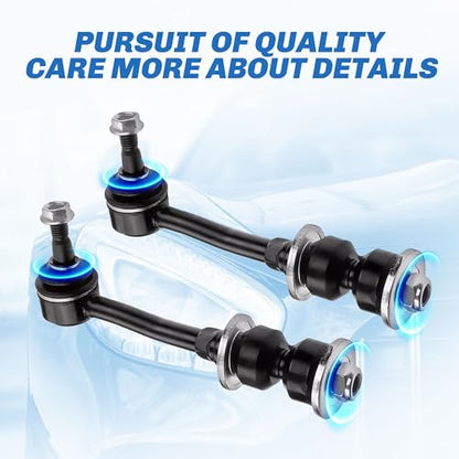 Stabilizer Sway Bar Link Front Compatible With 1997-2004 Dodge Dakota 1999-2003 Dodge Durango RWD Only Front Sway Bar End Links K7274 - size: K7274
