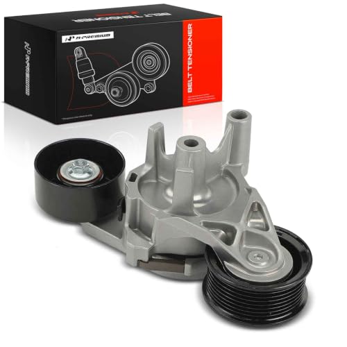 A-Premium Belt Tensioner Assembly with Pulley Compatible with Dodge, Jeep - color: 419-010 Grand Cherokee 2005-2010 (3.7L)