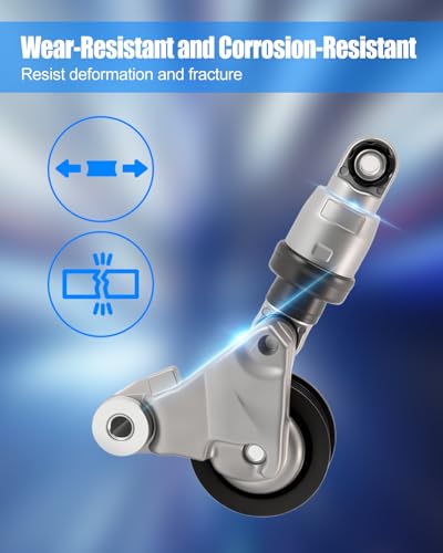 Drive Belt Tensioner Assembly Fit for Chevrolet C7 Corvette 6.2L 2014-2019
