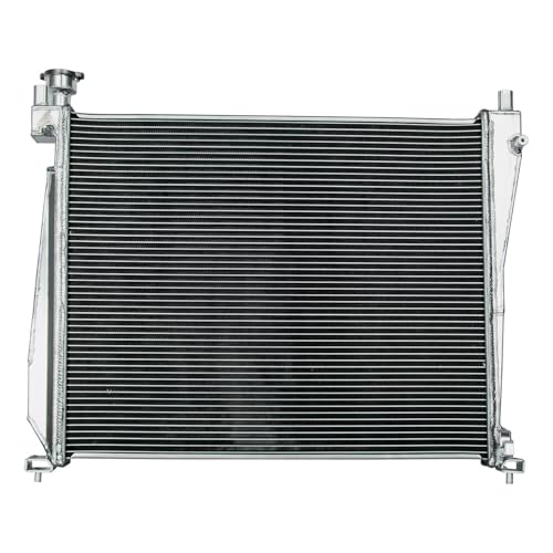 3 Row Aluminum Radiator for Jeep Grand Cherokee Dodge Durango 3.6 5.7L 2011-2021, Full Performance Aluminium Radiators, Automotive Replacement Radiator