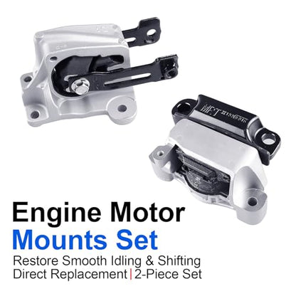 2PCS Engine Mount Set fit for 19-24 Altima 2.0L 2.5L Auto - size: Altima 2.5L 19-24