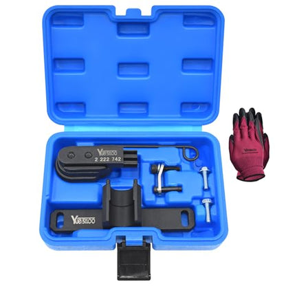 2801 Flywheel Holder Flex Plate Lock Tool & 7676 Oil Seal Repair Kit - size: 6pc with case