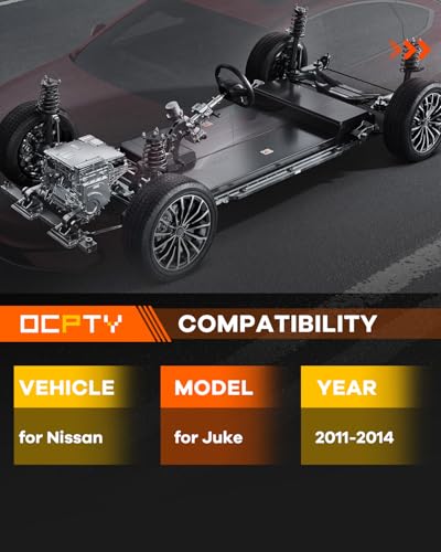 OCPTY Front Complete Strut Assembly for Nissan for Juke 2011-2017
