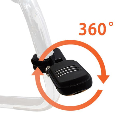 FOVPLUE 1.25" Highway Footpegs, for Harley Touring Softail Dyna Sportster - color: Gloss Black