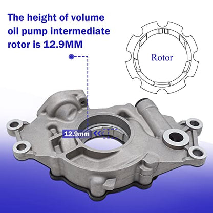 High Volume Oil Pump for Select Chevy GMC Cadillac Hummer 4.8L-6.2L Models