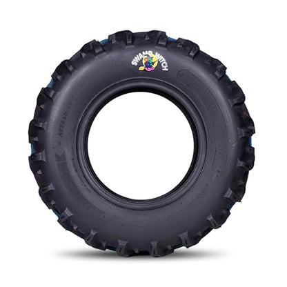 Deestone 25x8.00-12 D932 Swamp Witch Tire – 43F 25x8x12 – 6 Ply T/L – ATV Off-Road Traction - size: 25/8.00-12