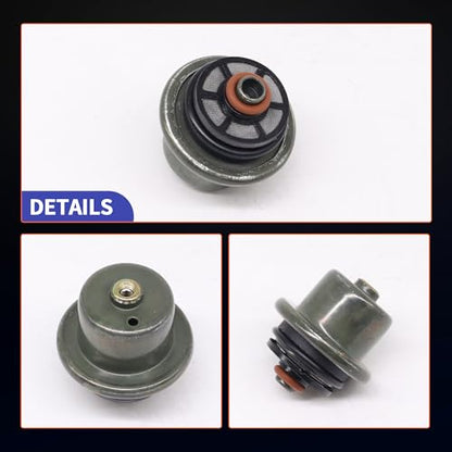HiSport PR484 Fuel Pressure Regulator PR4020 Compatible with Chevrolet GMC - size: HSFPR484