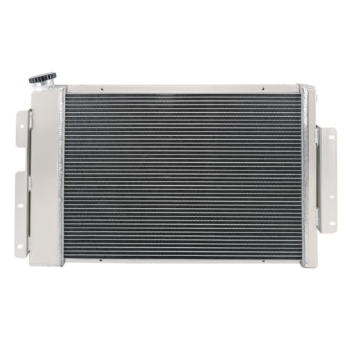 3-Row Car Radiators Replacement for 1967-1969 Chevy Camaro Pontiac Firebird/Trans AM All Engines 23" Wide Shroud Fan Relay for Chevy Radiator 1968 for Pontiac Radiador Aluminium Radiator