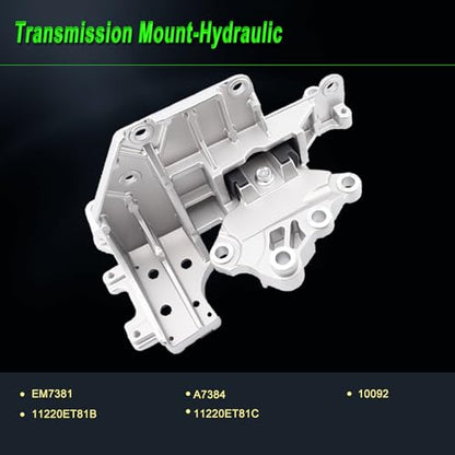 Engine Motor Mount Compatible with Nissan 08-13 Rogue 2.5L L4 FWD - size: 2008-2013 Nissan Rogue 2.5L