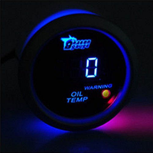 ESUPPORT Car 2" 52mm Digital Oil Temp Gauge Temperature Meter Kit - color: Oil Temp Gauge