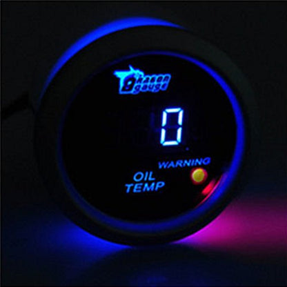 ESUPPORT Car 2" 52mm Digital Oil Temp Gauge Temperature Meter Kit - color: Oil Temp Gauge