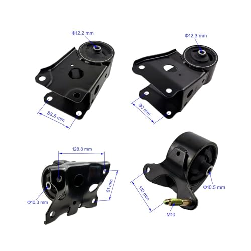 Engine Motor Transmission Mount Set of 4 Fit for 2002 2003 Nissan Maxima 3.5L for Automatic Replace A7305 A7304 A7302 A7303 - size: 2002-2003 Maxima 3.5L