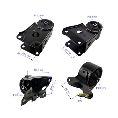 Engine Motor Transmission Mount Set of 4 Fit for 2002 2003 Nissan Maxima 3.5L for Automatic Replace A7305 A7304 A7302 A7303 - size: 2002-2003 Maxima 3.5L