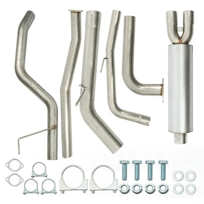 PHILTOP Cat-Back System Fit for 2004-2015 Nissan TITAN - size: 2004-2015 Nissan TITAN