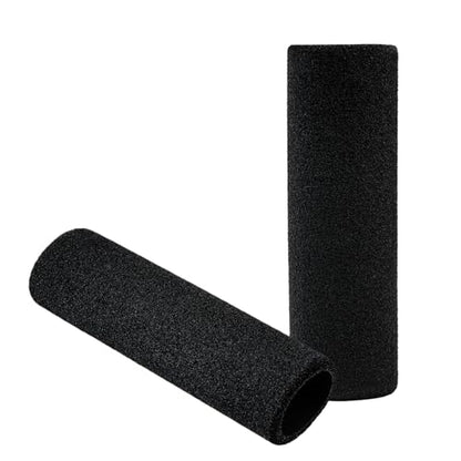 Motorcycle Grip Covers Foam Handlebar Grips Compatible with Harley Honda Kawasaki BMW Yamaha Triumph Suzuki A Pair of Anti-Slip Universal Black Grip Covers - size: Fit for 1.25-1.45 inch