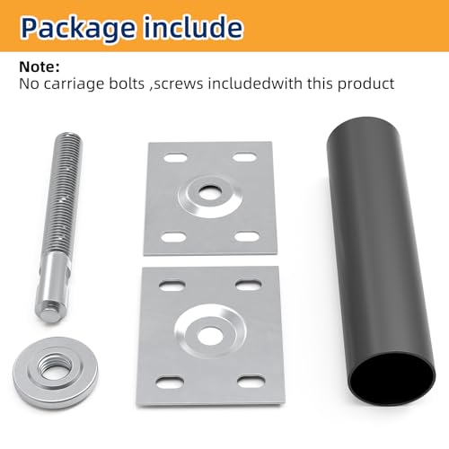 2 Pack House Jacks for Leveling Adjustable Floor Jack Post Floor Jack for House Telescoping Jack for Temporary Support, Adjustable Range 12 inch - 16 inch